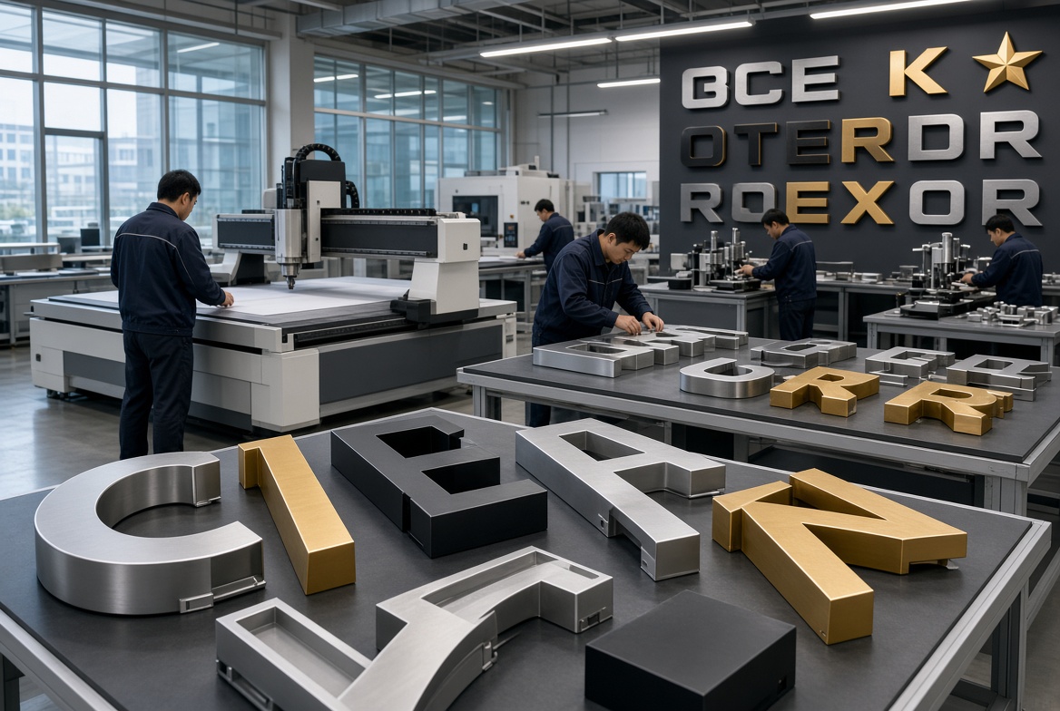 Los 10 principales fabricantes de letras de aluminio en China